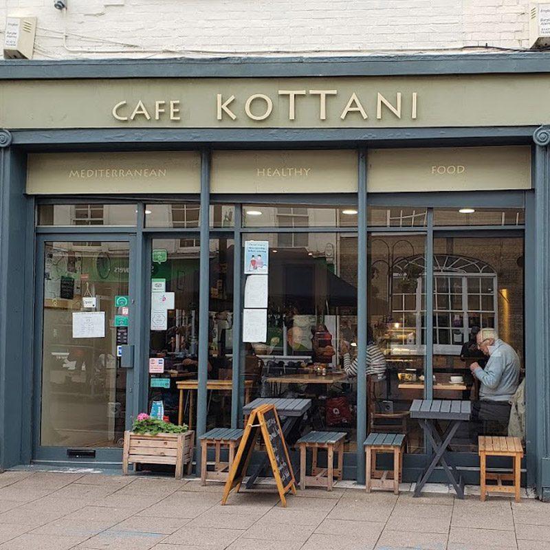 Exterior of Cafe Kottani