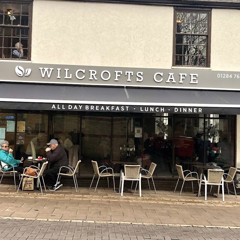 The exterior of Wilcrofts Cafe