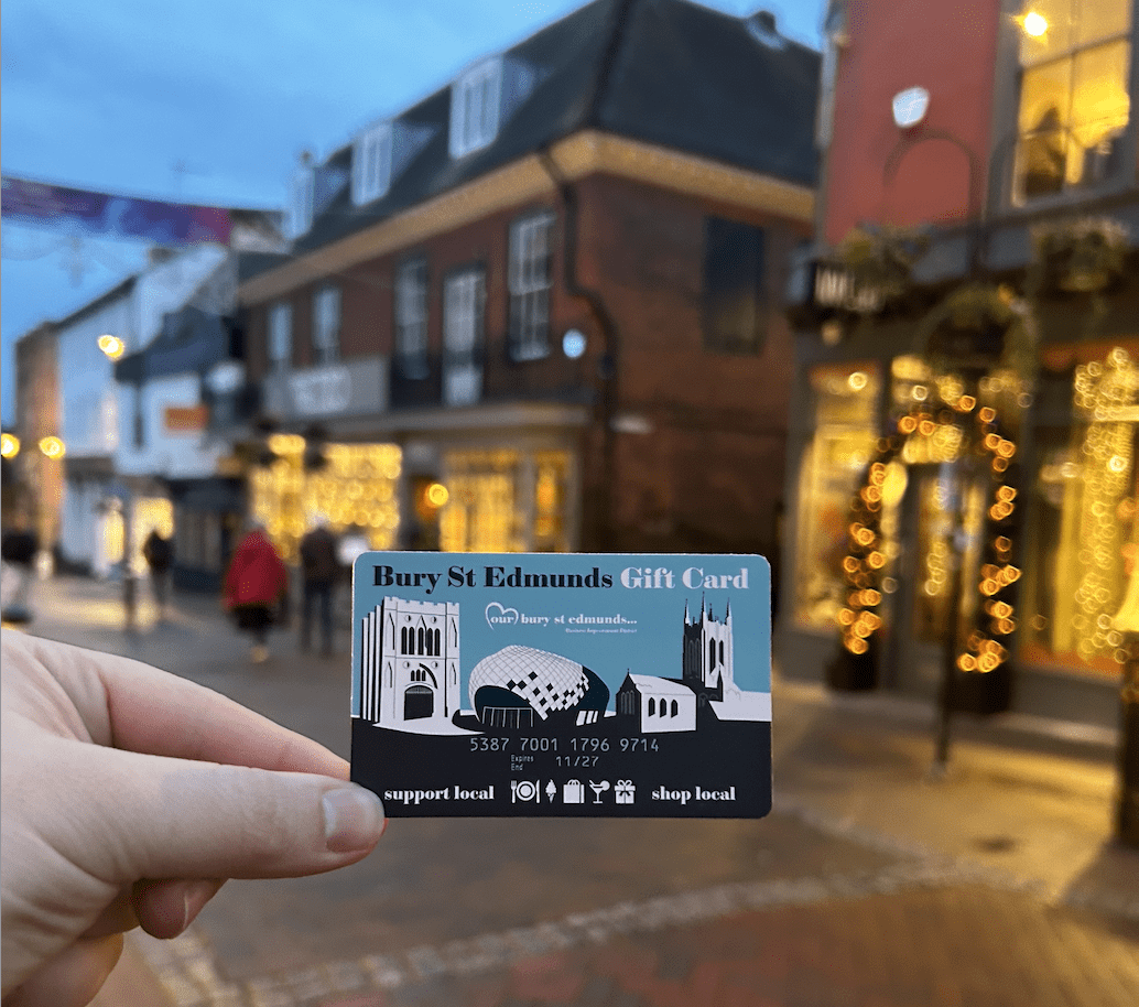 ‘Tis the season for Our Bury St Edmunds Town Centre Gift Cards